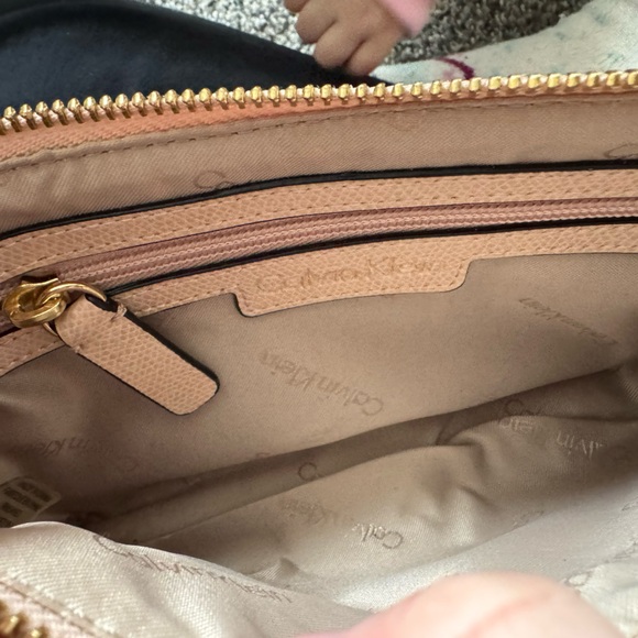 EUC Calvin Klein Snakeskin Crossbody Purse - Picture 5 of 8